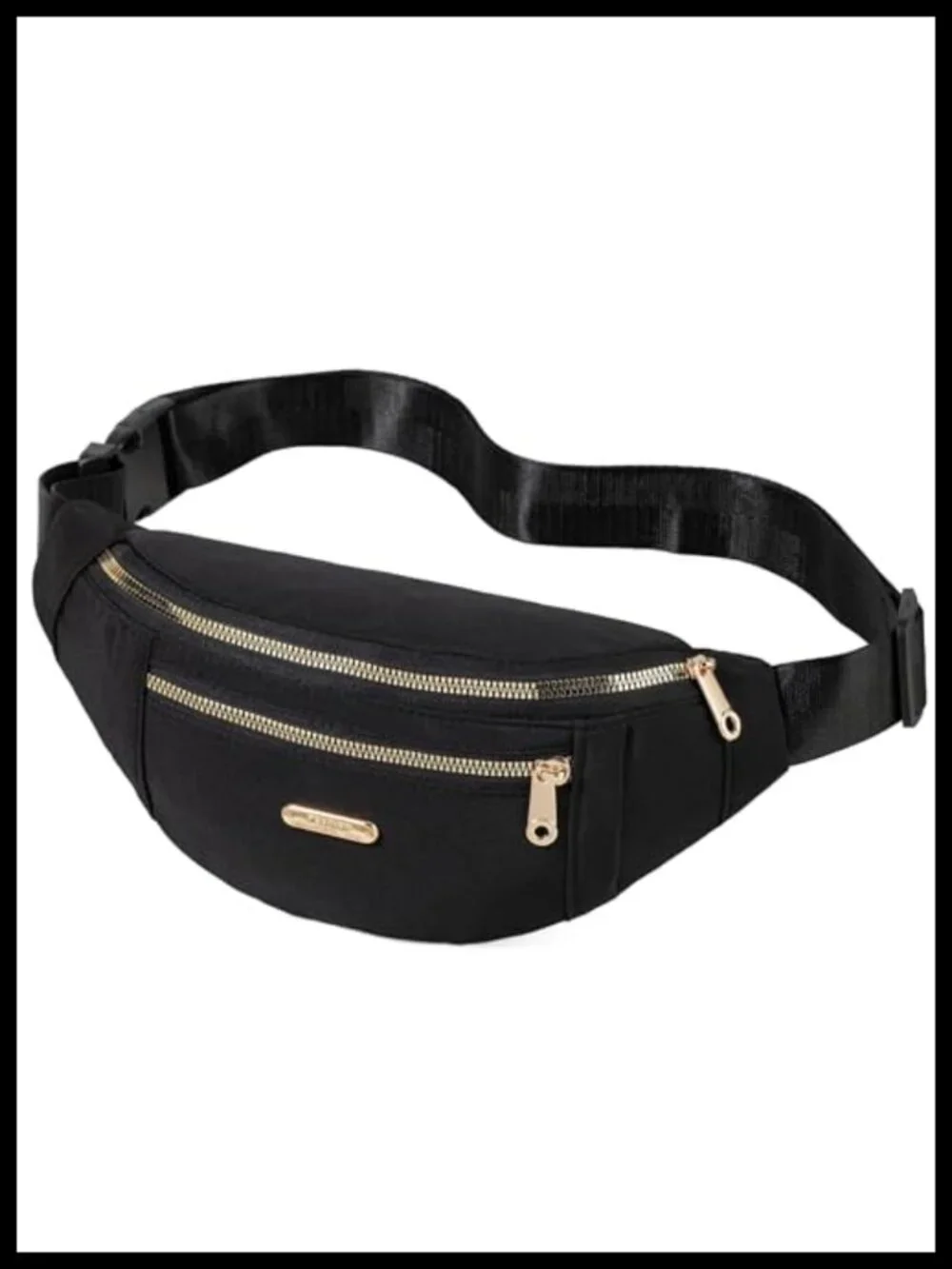 Polyester Fanny Pack Crossbody Waist Pack for Running Hiking Travel